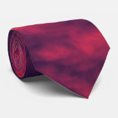Cravate rouge d'août (Roulé)
