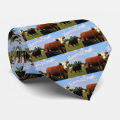 Cravate rouge de vache à Hereford (Roulé)