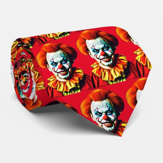 Cravate ROUGE déplaisant (Roulé)