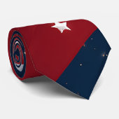 Cravate Rouge et Bleu du 4 juillet (Roulé)