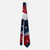 Cravate Rouge et Bleu du 4 juillet (Dos)