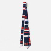 Cravate Rouge et Bleu du 4 juillet (Dos)
