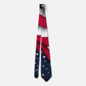 Cravate Rouge et Bleu du 4 juillet (Dos)