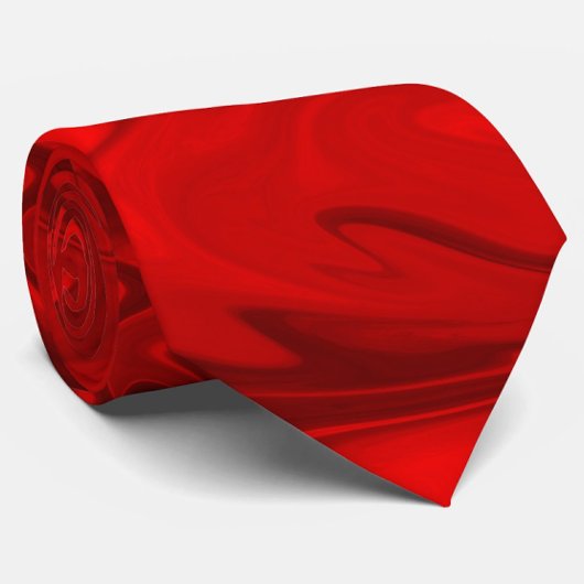 Cravate Rouge marbre gras