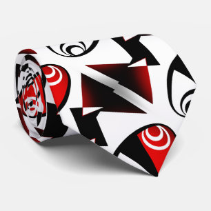 Cravate Rouge noir