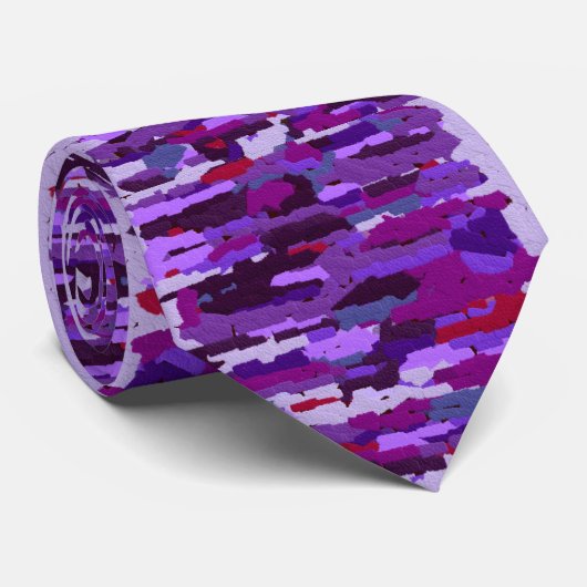 cravate rouge pourpre (Roulé)