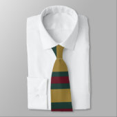 Cravate Rouge Vert Et Or Noël Candé (Attaché)