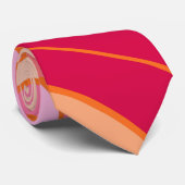 Cravate Rouges Groovy (Roulé)