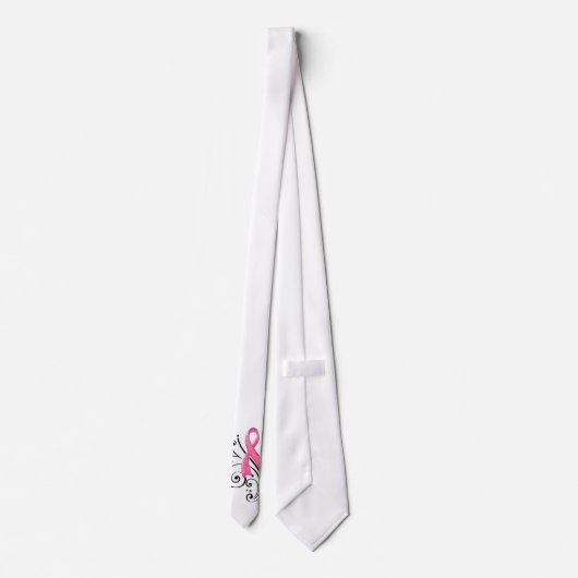 Cravate Rouleau/cravate rose de ruban (Dos)