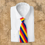 Cravate Roumanie Cravates, mode roumaine Drapeau<br><div class="desc">Cravate : Patriotique roumain Drapeau mode et Roumanie design d'entreprise - amour mon pays,  l'usure de bureau,  voyages,  patriotes / fans de sport</div>