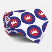 Cravate Roundel cambodgien (Roulé)