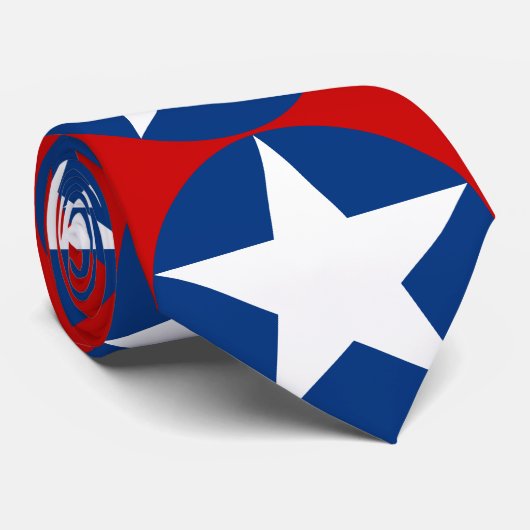 Cravate Roundel de Chile (Roulé)