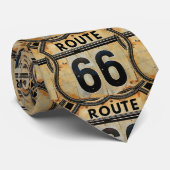 Cravate Route 66 (Roulé)