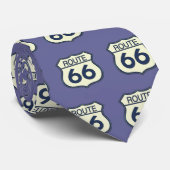 Cravate Route 66, Route 66, (Roulé)