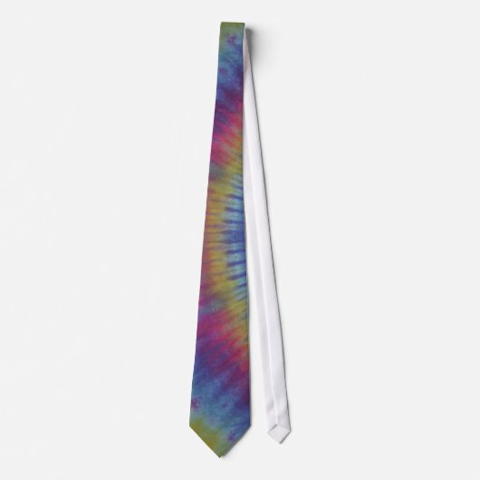 Cravate Roy G Biv Tie Dye Necktie (Devant)