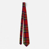 Cravate Royal Stewart Tartan Plaid Scottish Motif (Dos)