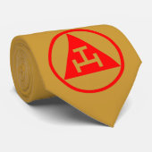 Cravate royale de maçon de voûte (Roulé)