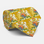 Cravate Royaume-Uni Armoiries, British Flag (Roulé)