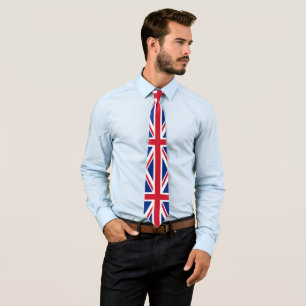 Cravate Royaume-Uni (British Flag) (Union Jack) (Royaume-U