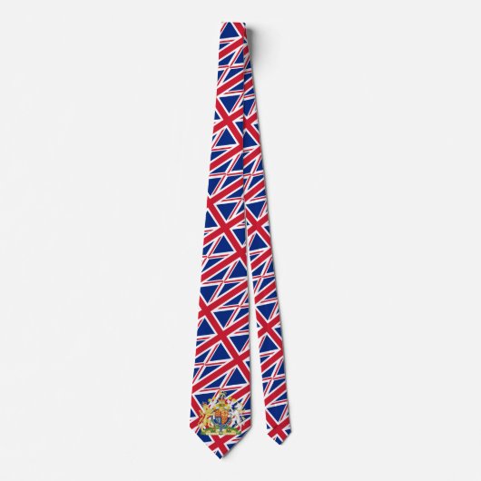 Cravate Royaume-Uni Cravates, mode British Flag (Devant)