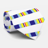 Cravate Ruban commémoratif de service outre-mer (Roulé)