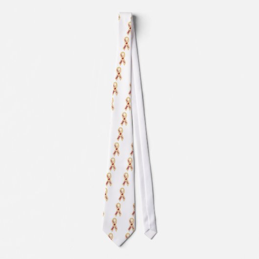 Cravate Ruban de conscience de SMA (Devant)