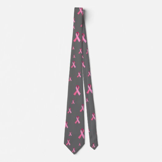 Cravate Ruban rose (Devant)