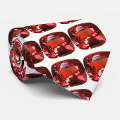 Cravate Ruby Gemstone Red (Roulé)