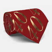 Cravate Ruby Mariage 40e Anniversaire Ruby Red (Roulé)