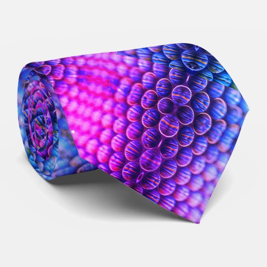 Cravate ruche colorée (Roulé)