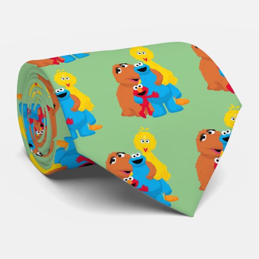 Cravate Rue Sésame | Groupe Hug (Roulé)