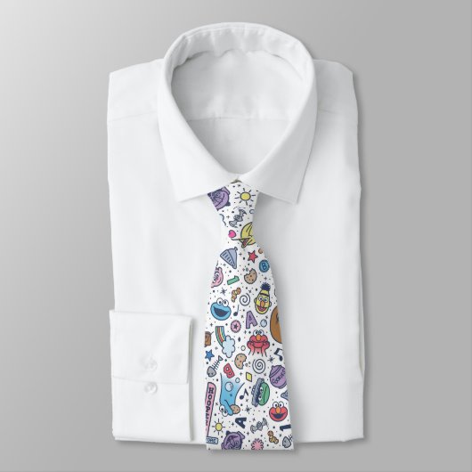 Cravate Rue Sésame | Sesame Pals DoodMotif (Attaché)