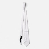 Cravate Rune Viking - Chance - noir (Dos)