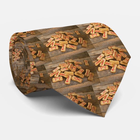 Cravate Runes (Roulé)