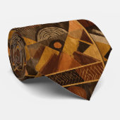 Cravate Rustic Southwestern Stripe Pattern (4) (Roulé)