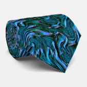 Cravate Rustic textured wall in burnt cadet blue (Roulé)