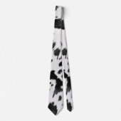 Cravate Rustique Pays Occidental Noir Blanc Cachet (Devant)