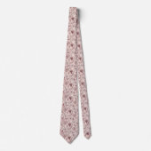 Cravate Rusty Pink Tie for Office and Everyday Style (Devant)