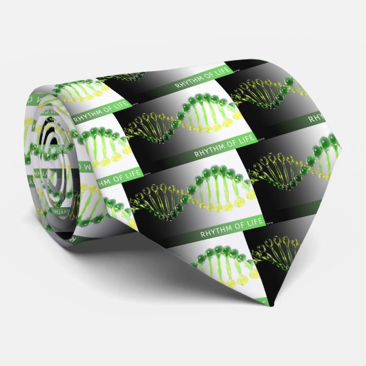Cravate Rythme de la vie (Roulé)