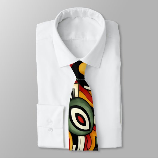 Cravate Rythmes de Percussion (Attaché)