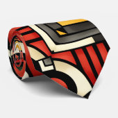 Cravate Rythmes de Percussion (Roulé)