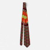 Cravate Rythmes primaires Mandala Motif (Dos)