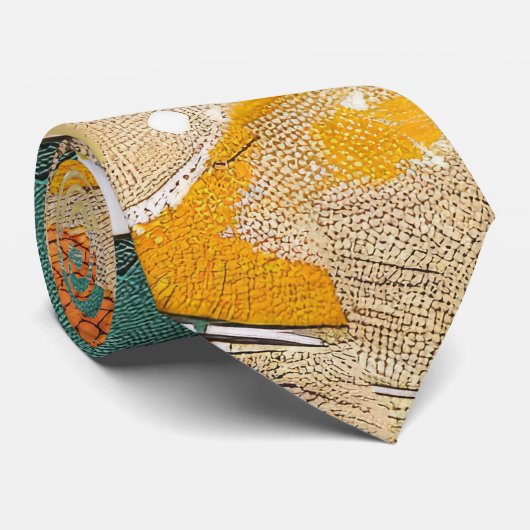 Cravate S Days Flowers 1 (Roulé)