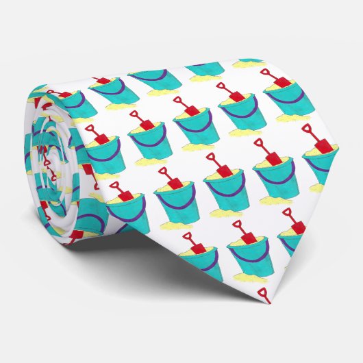 Cravate Sable Toys seau Pail Shovel Plage Été Amusement Cr (Roulé)