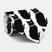 Sac fourre-tout vintage de chat noir