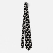 Cravate Sacrament Confirmation Dove Spirit Noir Blanc (Dos)