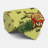 Cravate Safari Ultra mignonne Leopard Invitations d'annive (Roulé)