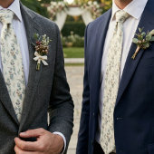 Cravate Sage Green Eucalyptus Wedding