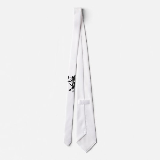 Cravate Sagittaire zodiaque (Dos)