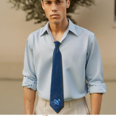 Cravate Sagittarius zodiac avec étoiles